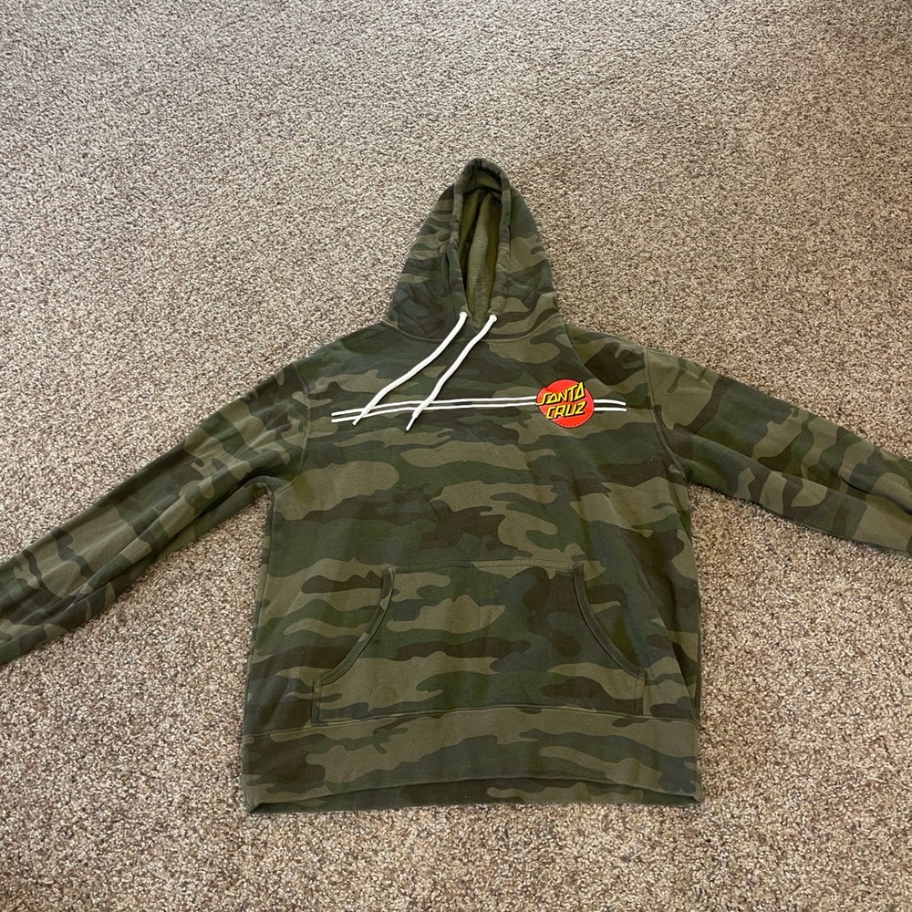 Camouflage Santa Cruz Hoodie